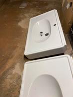 Lavabo (x2) te koop p.o.t.k, Huis en Inrichting, Badkamer | Badkamermeubels, Ophalen, Gebruikt