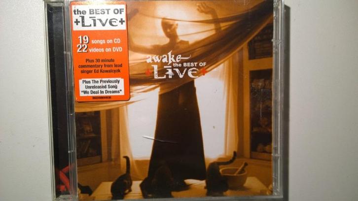 Live - Awake The Best Of (CD + DVD), Cd's en Dvd's, Cd's | Rock, Zo goed als nieuw, Poprock, Ophalen of Verzenden