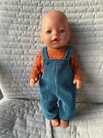 346. Babyborn : Nieuwe salopette met T-shirt, Kinderen en Baby's, Speelgoed | Poppen, Ophalen of Verzenden, Nieuw, Babypop