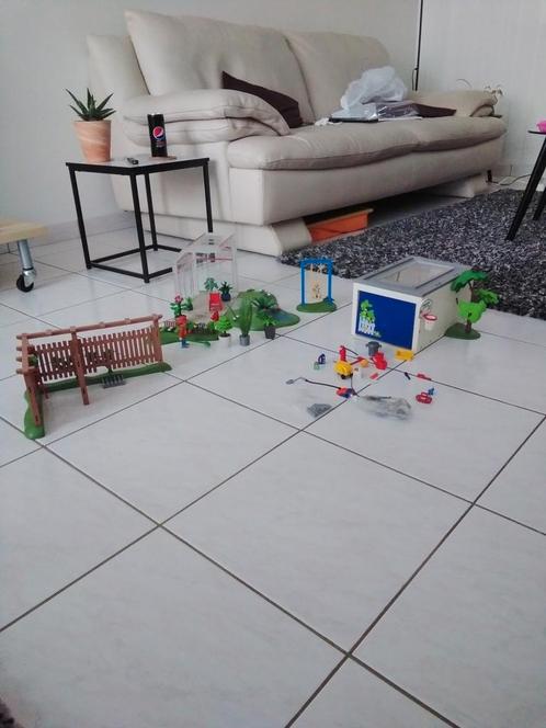 Playmobil uitbreiding huis : garage, serre en fietsstalling, Kinderen en Baby's, Speelgoed | Playmobil, Ophalen of Verzenden