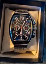 Franck Muller Heren Horloge Chonograaf (Nieuw), Overige merken, Staal, Staal, Polshorloge