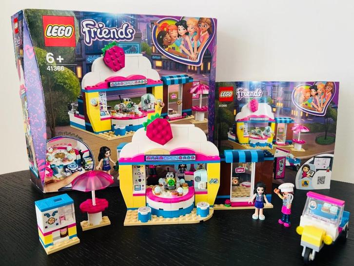 LEGO friends Olivia’s cupcake café 41366, Kinderen en Baby's, Speelgoed | Duplo en Lego, Zo goed als nieuw, Lego, Complete set