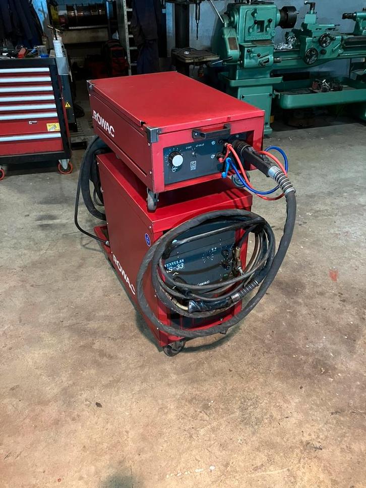Rowac KS33, Doe-het-zelf en Bouw, Gereedschap | Lasapparaten, Zo goed als nieuw, CO2, 250 ampère, Ophalen
