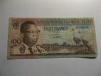 Banque Nationale du Congo 100 francs - 1-8-1964 ++zeldzaam++, Antiek en Kunst, Ophalen of Verzenden