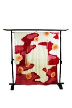 Japanse Furisode Kimono., Kleding | Dames, Verzenden, Gedragen