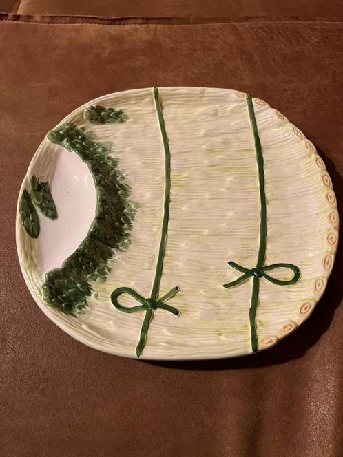 Vintage aspergeschaal, made in Portugal, Antiek en Kunst, Antiek | Keramiek en Aardewerk, Ophalen of Verzenden
