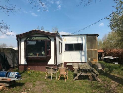 Ruime woonunit / grote stacaravan / tijdelijke woning, Caravans en Kamperen, Stacaravans, Ophalen