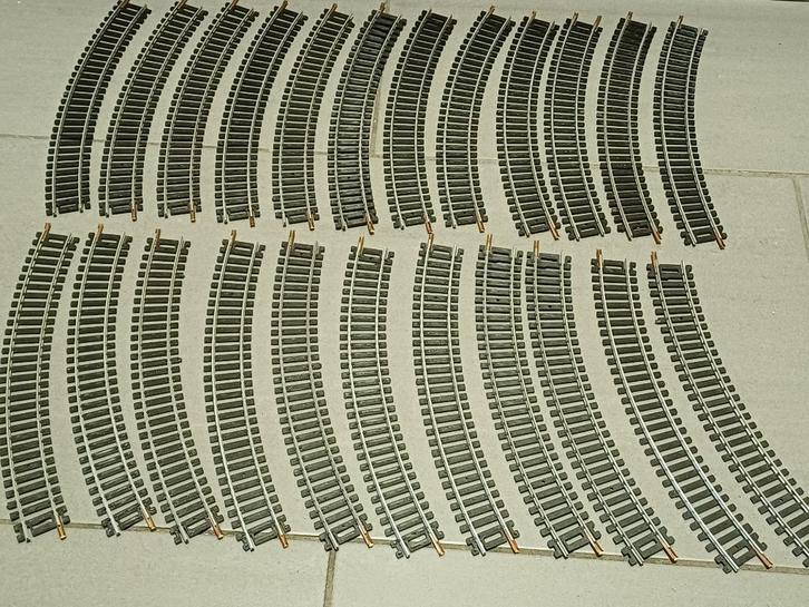 lima treinsporen verschillende 66 stuks prijs is voor alles, Hobby en Vrije tijd, Modeltreinen | H0, Gebruikt, Rails, Lima, Ophalen