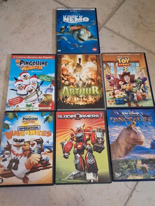 Set van 7 animatiefilm-dvd's - Disney, DreamWorks en andere, Cd's en Dvd's, Dvd's | Tekenfilms en Animatie, Zo goed als nieuw