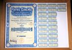 Aandeel Pathé cinema, Timbres & Monnaies, Actions & Titres, 1920 à 1950, Action, Enlèvement