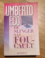 Umberto eco - de slinger van foucault, Livres, Philosophie, Comme neuf, Enlèvement ou Envoi