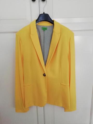 NIEUWE blazer dames, zeer mooi geel, K Design, spotprijs