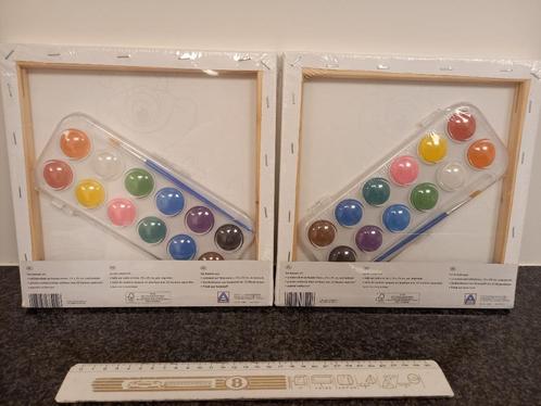 Schilderdoeken ruimte met verf en penseel - NIEUW, Kinderen en Baby's, Speelgoed | Educatief en Creatief, Nieuw, Knutselen, Ophalen