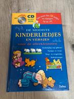De mooiste kinderliedjes, boek & CD. Lezen & luisteren, Boeken, Ophalen of Verzenden, Zo goed als nieuw