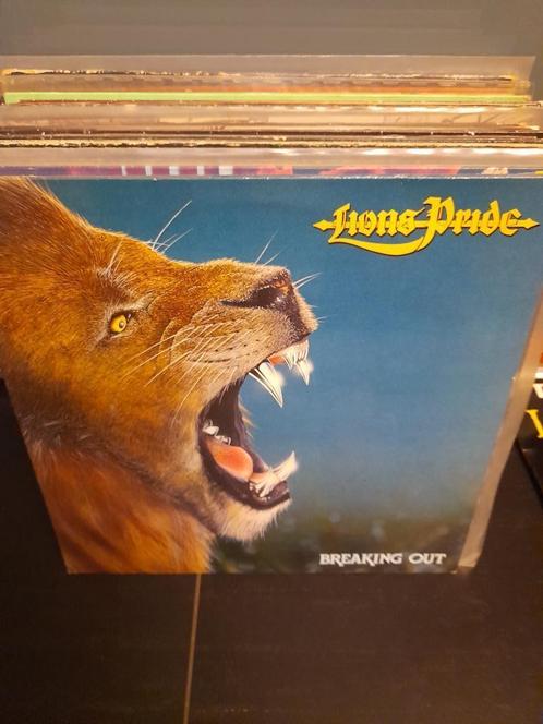 lp - lions pride - breaking out, Cd's en Dvd's, Vinyl | Hardrock en Metal, Gebruikt, Ophalen of Verzenden