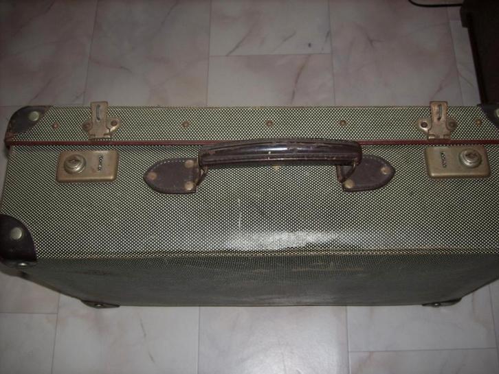 ANCIENNE VALISE en carton, Bijoux, Sacs & Beauté, Valises, Utilisé, Autres matériaux, 50 à 60 cm, Enlèvement
