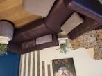 Salon leer en stof 950euro, Huis en Inrichting, Ophalen, Zo goed als nieuw, Stof
