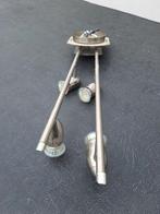 Te koop 2 stuks inox verstelbare spotverlichting, Ophalen