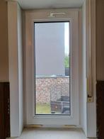 Ramen - Vensters Wit PVC dubbelglas, Doe-het-zelf en Bouw, Ophalen, Gevelraam of Ruit, Gebruikt, Minder dan 80 cm