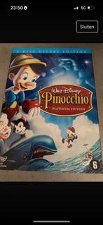 Pinocchio platinum editie, Cd's en Dvd's, Dvd's | Tekenfilms en Animatie, Ophalen of Verzenden, Zo goed als nieuw