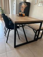 Tafel + bankje + stoelen, Huis en Inrichting, Ophalen, Zo goed als nieuw