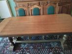 Table de salle à manger en chêne + 6 chaises, Enlèvement
