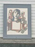 aquarelle signe marcel cockx, Antiquités & Art, Enlèvement ou Envoi