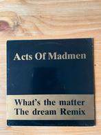 Vinyl Maxi New Beat - Acts Of Madmen - What’s The Matter, Cd's en Dvd's, Overige genres, Gebruikt, 12 inch