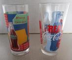 2 verres de Coca-Cola vintage - DÉSTOCKAGE, Collections, Enlèvement ou Envoi, Utilisé, Ustensile