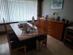 Eetkamer (dressoir, barkast, tafel, 6 stoelen, tv-kast), Ophalen, Gebruikt, 4 tot 6 stoelen