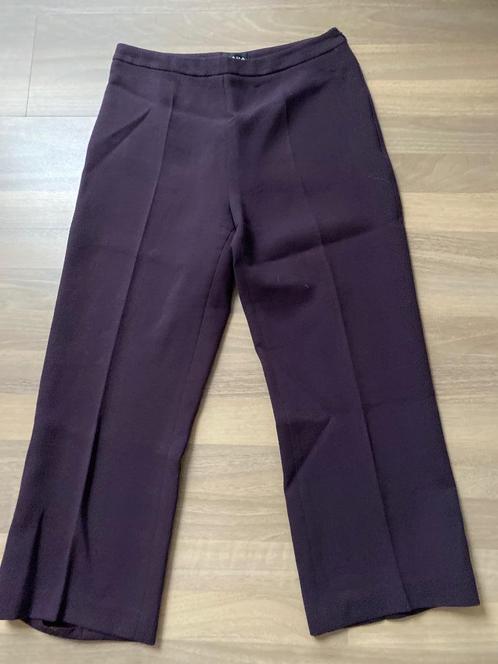 3/4 broek - Zapa - maat 36/38, Kleding | Dames, Broeken en Pantalons, Zo goed als nieuw, Maat 36 (S), Paars, Driekwart, Ophalen of Verzenden