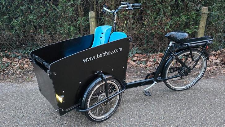 Babboe elektrische bakfiets nieuw model goede staat, Fietsen en Brommers, Fietsen | Bakfietsen, Ophalen