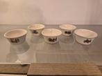 5 Boch ramekins, Antiek en Kunst, Antiek | Keramiek en Aardewerk, Ophalen of Verzenden