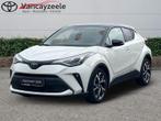 Toyota C-HR C-LUB BI-TONE+cam+nav+sens V&A, Auto's, Toyota, 122 pk, Emergency brake assist, Overige brandstoffen, Wit