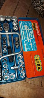 Vintage dopsleutels elora ..doe een bod  prijs o t k., Doe-het-zelf en Bouw, Ophalen of Verzenden, Zo goed als nieuw
