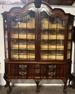 Antieke Engelse vitrine kast, Ophalen