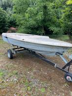 Boot met trailer en moter 25 pk, Watersport en Boten, Ophalen, Zo goed als nieuw