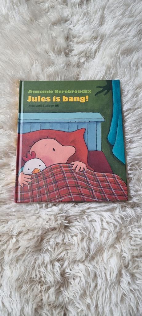 Jules is bang!, Boeken, Kinderboeken | Kleuters, Zo goed als nieuw, Fictie algemeen, 4 jaar, Jongen of Meisje, Voorleesboek, Ophalen of Verzenden