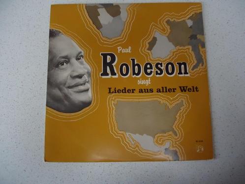 LP van "Paul Robeson" Singt Lieder Aus Aller Welt anno 1960., CD & DVD, Vinyles | Jazz & Blues, Utilisé, Jazz et Blues, 1940 à 1960