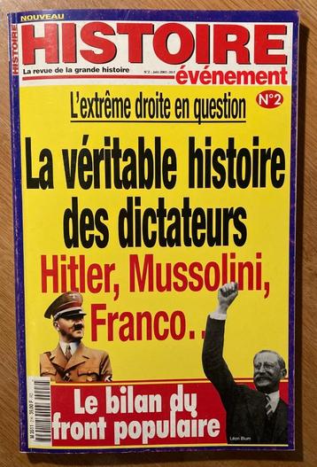 Revue Histoire :" La véritable histoire des dictateurs"