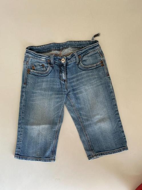 short 38, Kleding | Dames, Broeken en Pantalons, Gedragen, Maat 38/40 (M), Blauw, Kort, Ophalen of Verzenden