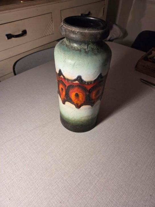 Scheurich Keramische Fat Lava vaas., Antiek en Kunst, Antiek | Vazen, Ophalen of Verzenden