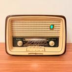 VINTAGE BUIZENRADIO LOEWE OPTA BELLA LUXUS 4713W 1959 MET FM, Verzenden