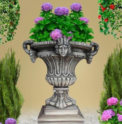 Tuindecoratie, betonnen beeld, sierpotten, Versace, Tuin en Terras, Tuinbeelden, Nieuw, Beton, Ophalen of Verzenden