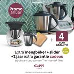 ️️️Thermomix Tm6 + 2de beker + slider + 4jaar garantie️️, Elektronische apparatuur, Keukenmixers, Ophalen of Verzenden, Nieuw