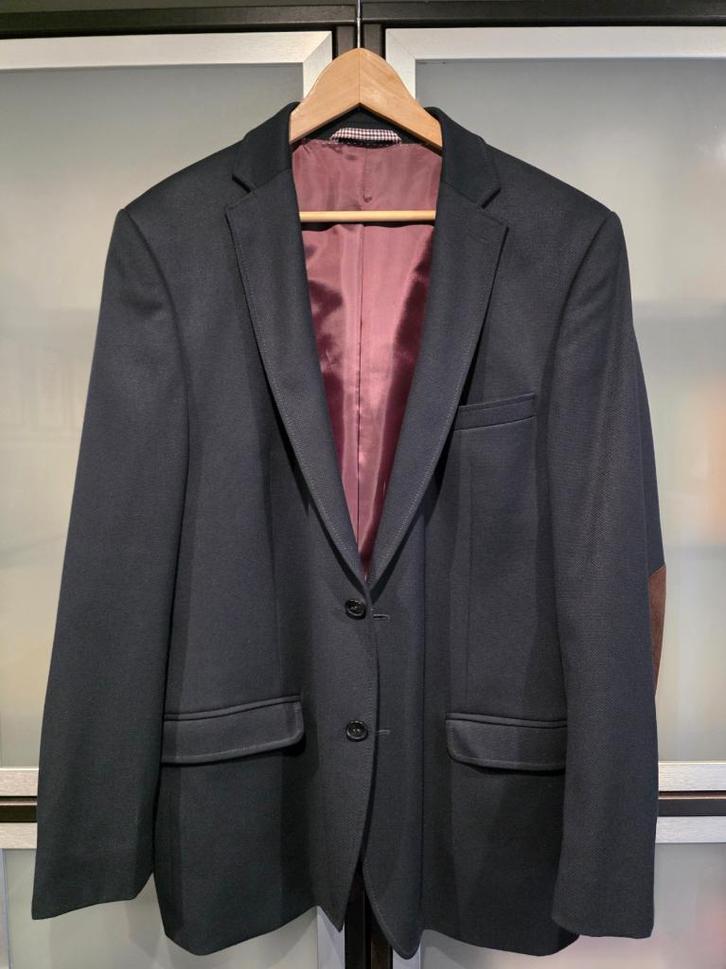 Veston Blazer bleu marine Large, Vêtements | Hommes, Costumes & Vestes, Comme neuf, Taille 52/54 (L), Bleu, Enlèvement ou Envoi