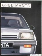 Opel Manta 1985 Brochure, Boeken, Auto's | Folders en Tijdschriften, Ophalen, Opel