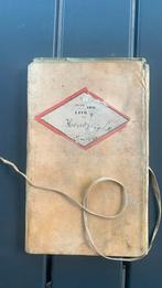 Zakboekje ABBL 1881 SgtMaj 7de Linie, Verzamelen, Militaria | Algemeen, Ophalen of Verzenden, Landmacht, Boek of Tijdschrift