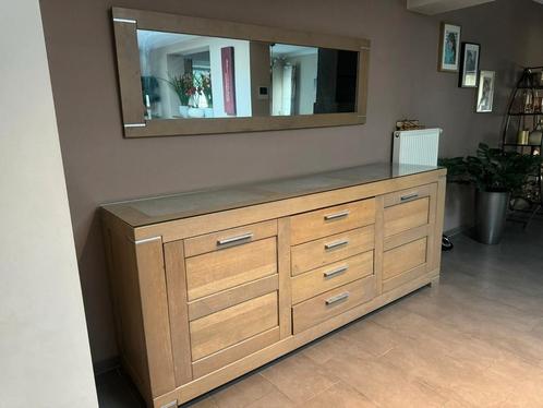 Buffetkast met spiegel, Huis en Inrichting, Kasten | Dressoirs, Zo goed als nieuw, Ophalen
