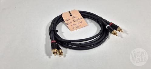 VLS Interlink | RCA Kabel | 1,2 Meter | Tulp Kabel, TV, Hi-fi & Vidéo, Câbles audio & Câbles de télévision, Utilisé, Câble Interlink